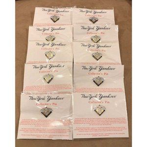 2007 New York Yankees Old Timers Day Pin 30th Anniversary Lot of 10 SGA